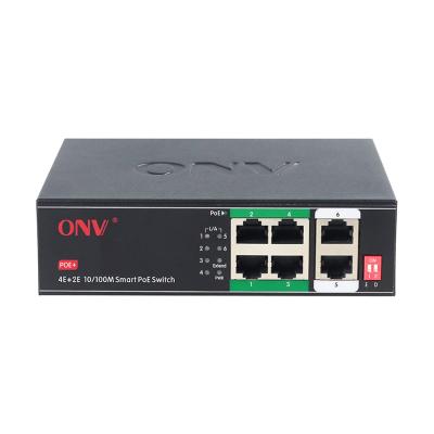 ONV Unmanaged PoE switch with 4 port ONV-H1064PLS